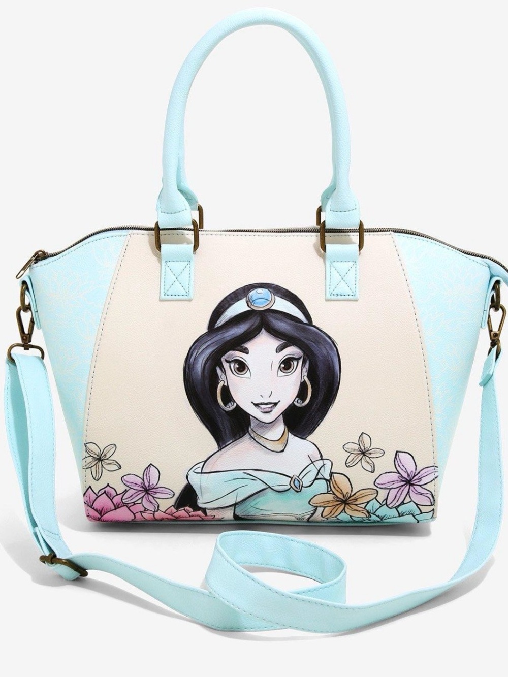 NWT Loungefly Disney Aladdin Princess Jasmine satchel bag